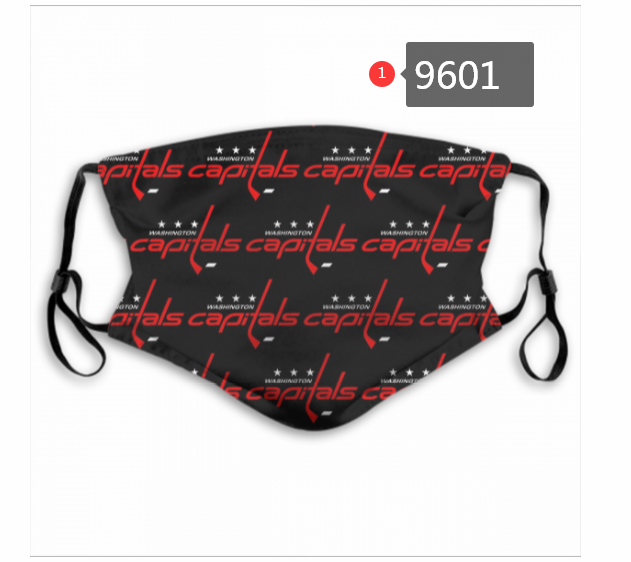 New 2020 NHL Washington Capitals  Dust mask with filter-0